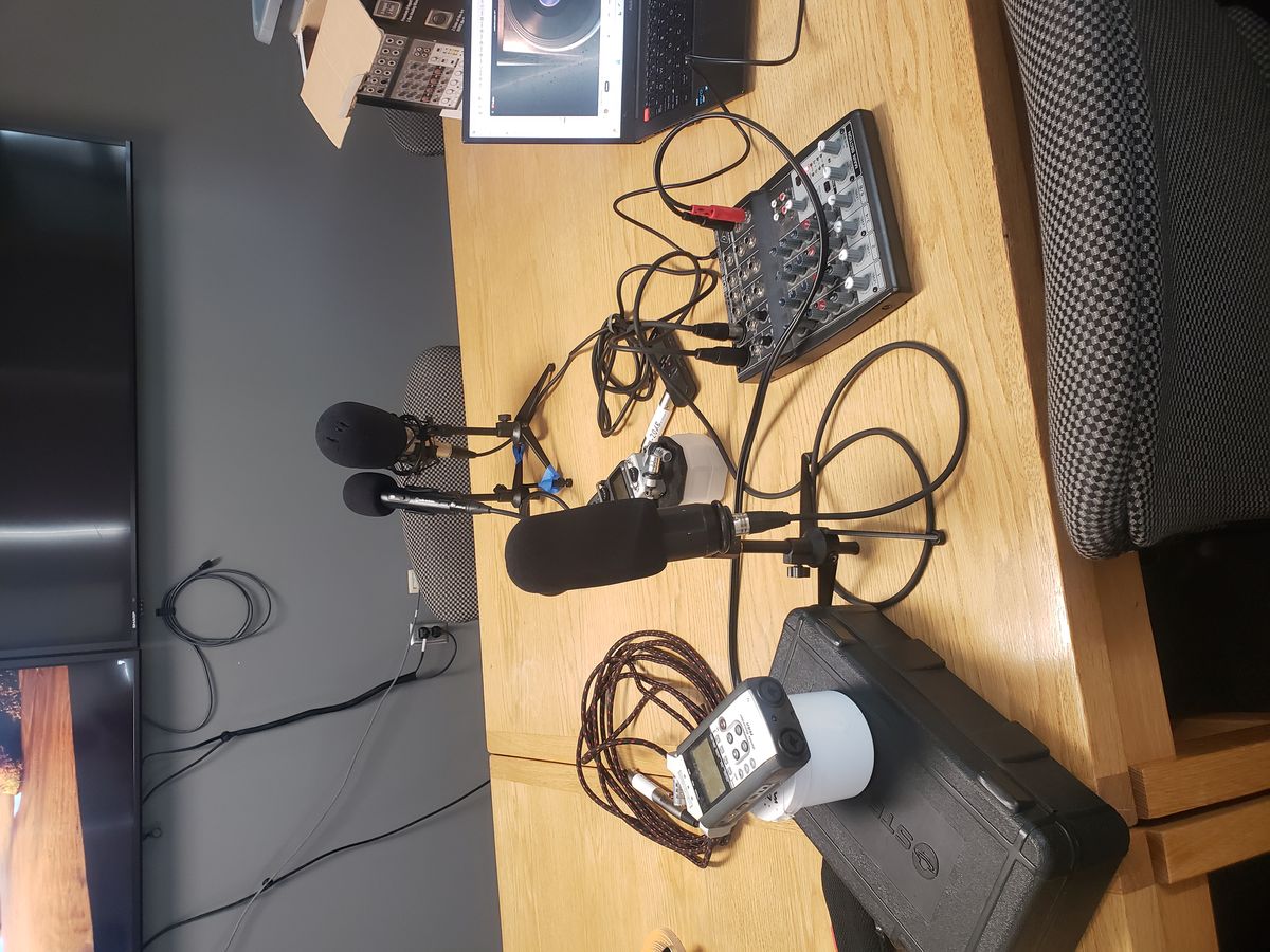 Oral history recording equipment